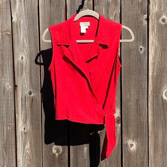 Coldwater Creek Tops - Coldwater Creek wrap top size small